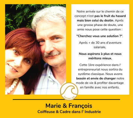 Bienvenue Marie & François