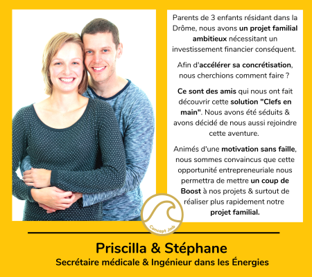 Bienvenue Priscilla & Stéphane