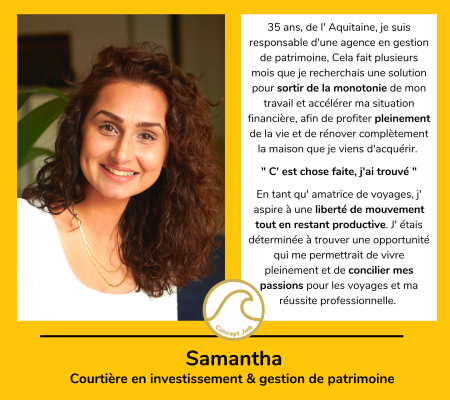 Bienvenue Samantha